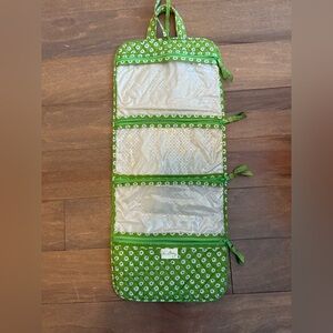 Vera Bradley Green Floral Travel Organizer